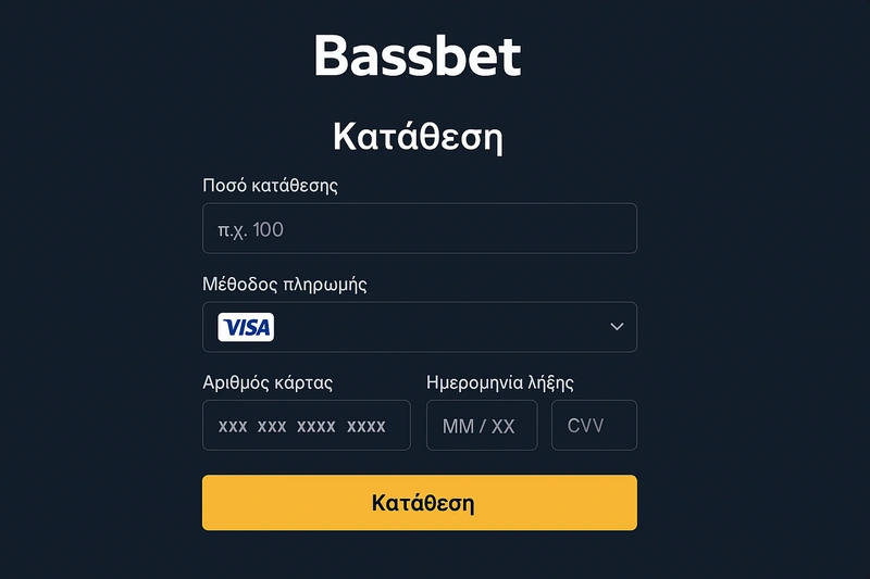 bassbet deposit form page